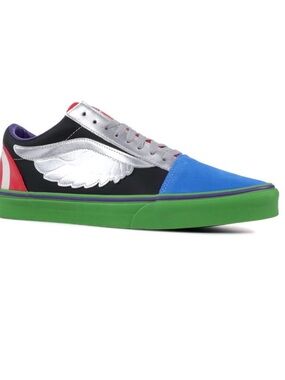 Vans x Marvel Avengers Old Skool Shoes Captain America Sneakers men’s